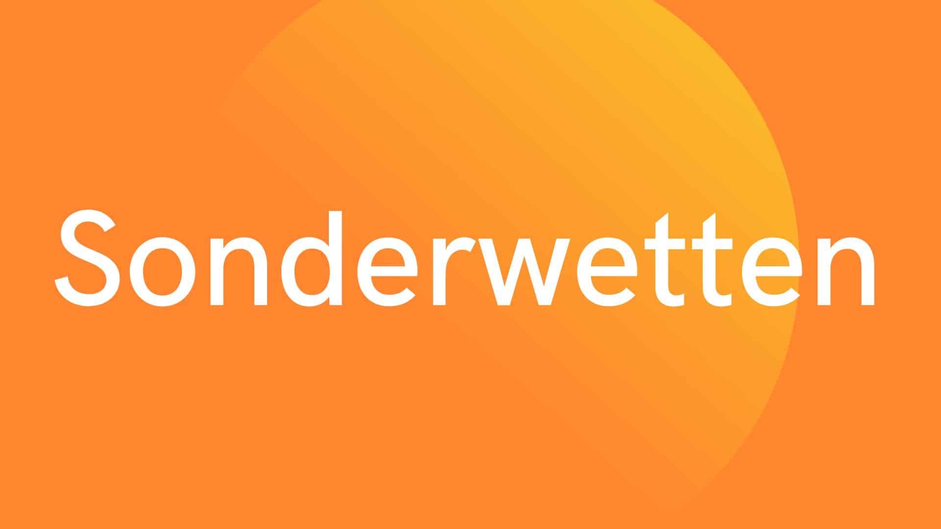 Sonderwetten