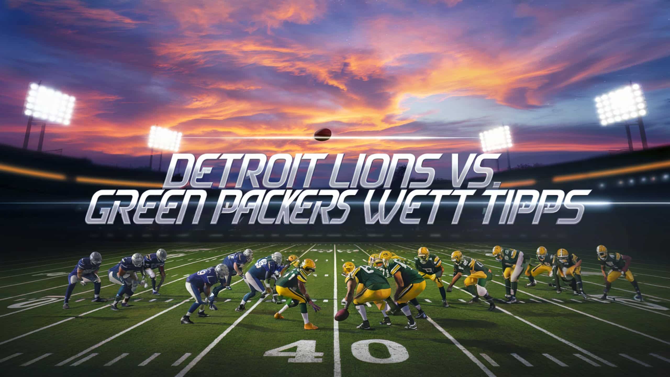 Detroit Lions vs. Green Bay Packers: Wett Tipps