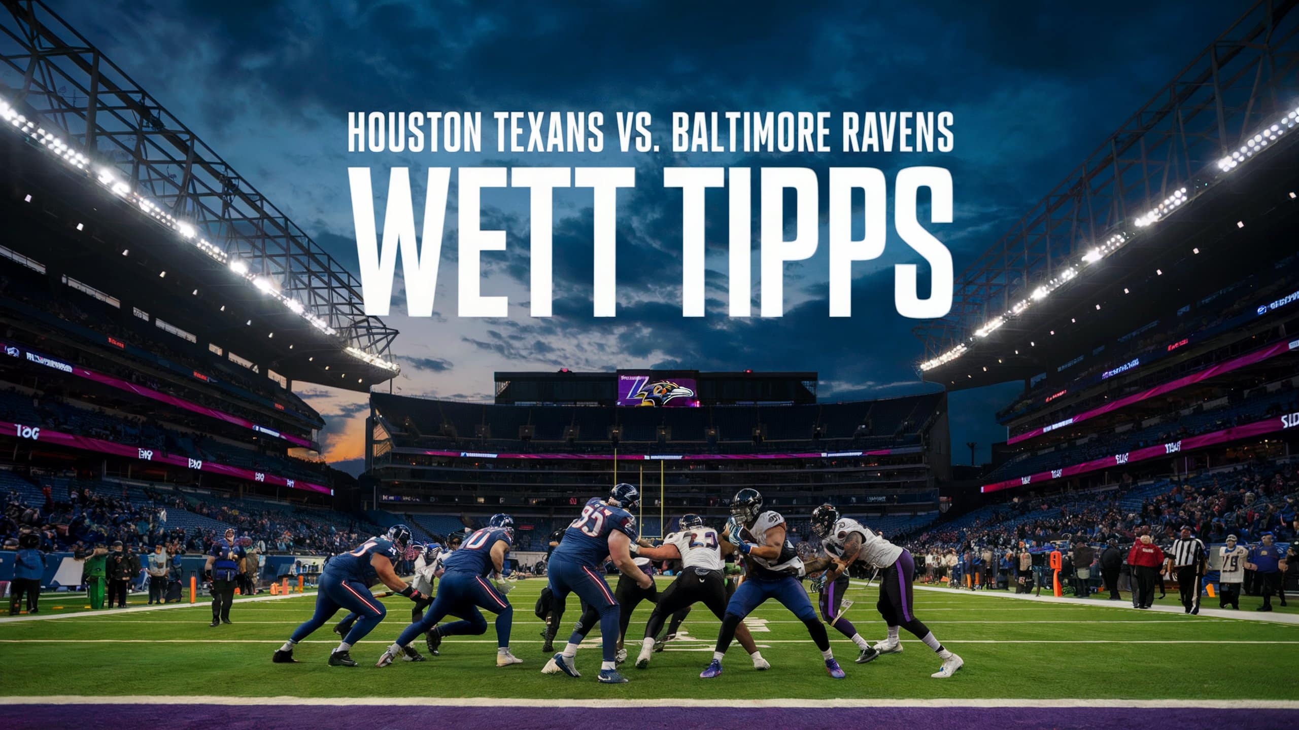 ouston Texans vs. Baltimore Ravens Wett Tipps