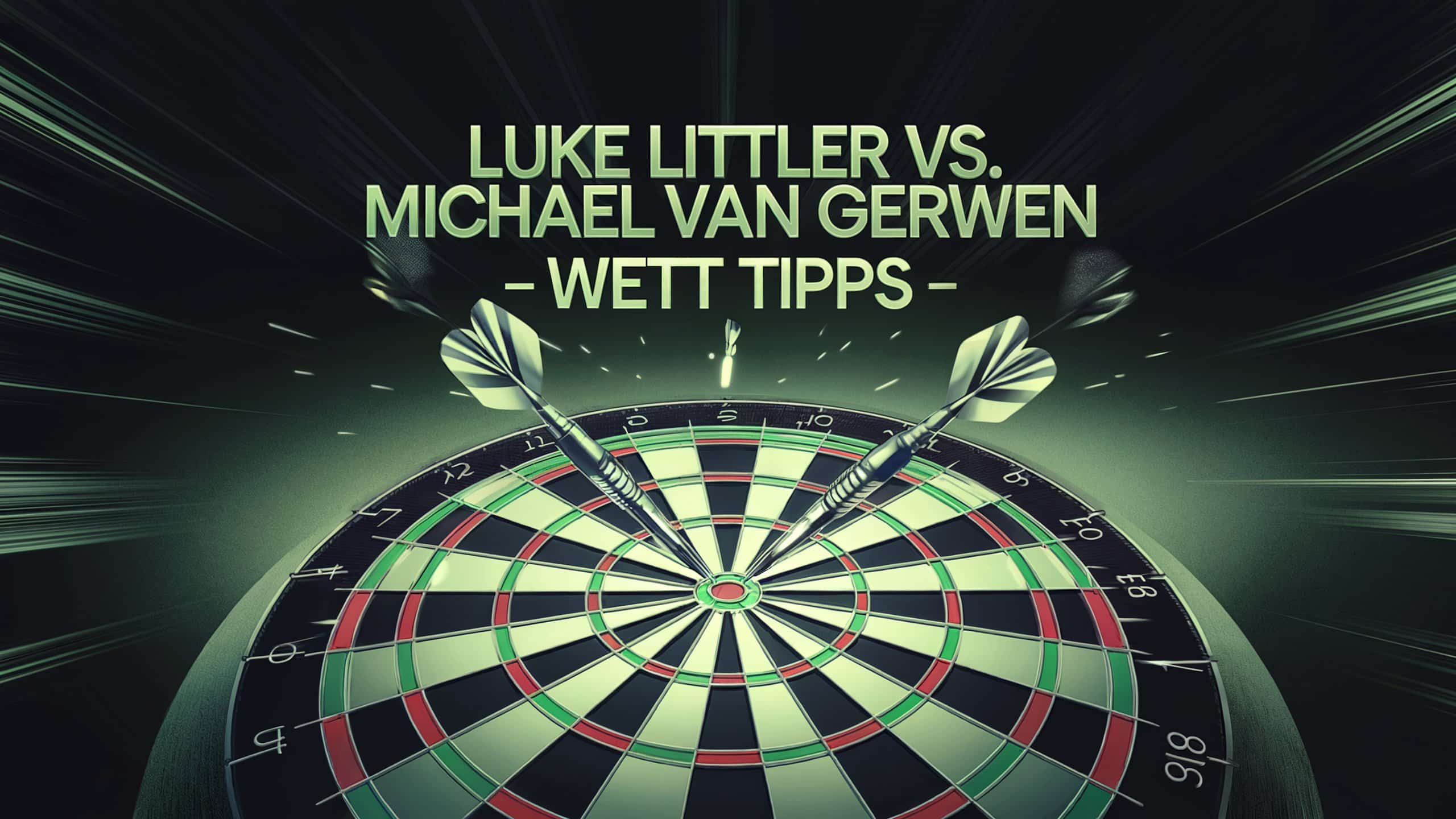 Darts WM Finale Luke Littler vs. Michael van Gerwen